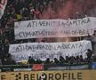 Duelul galeriilor în Dinamo - Craiova » Mesaje ironice afișate de suporteri: „Ați venit la capitală, cum ați strâns bani de bilet?”