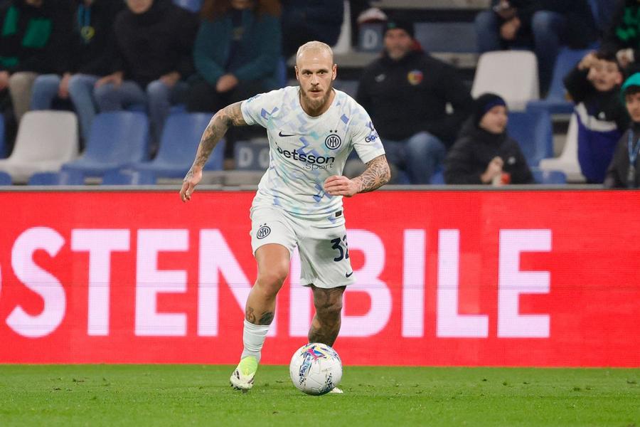 Federico Dimarco a oferit trei assisturi într-o partidă pentru prima oară în carieră / Foto: Imago Statisticile nemaipomenite ale jucătorului revitalizat de Cristi Chivu » Italienii îl compară deja cu Roberto Carlos