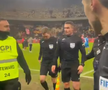 Istvan Kovacs a fost lovit de un obiect venit din tribună imediat după Dinamo - Craiova