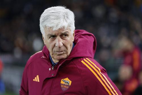 Gian Piero Gasperini (68 de ani) are 19 victorii, două egaluri și 11 înfrângeri ca antrenor al lui AS Roma / Foto: Imago