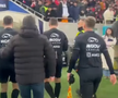 Istvan Kovacs a fost lovit de un obiect venit din tribună imediat după Dinamo - Craiova