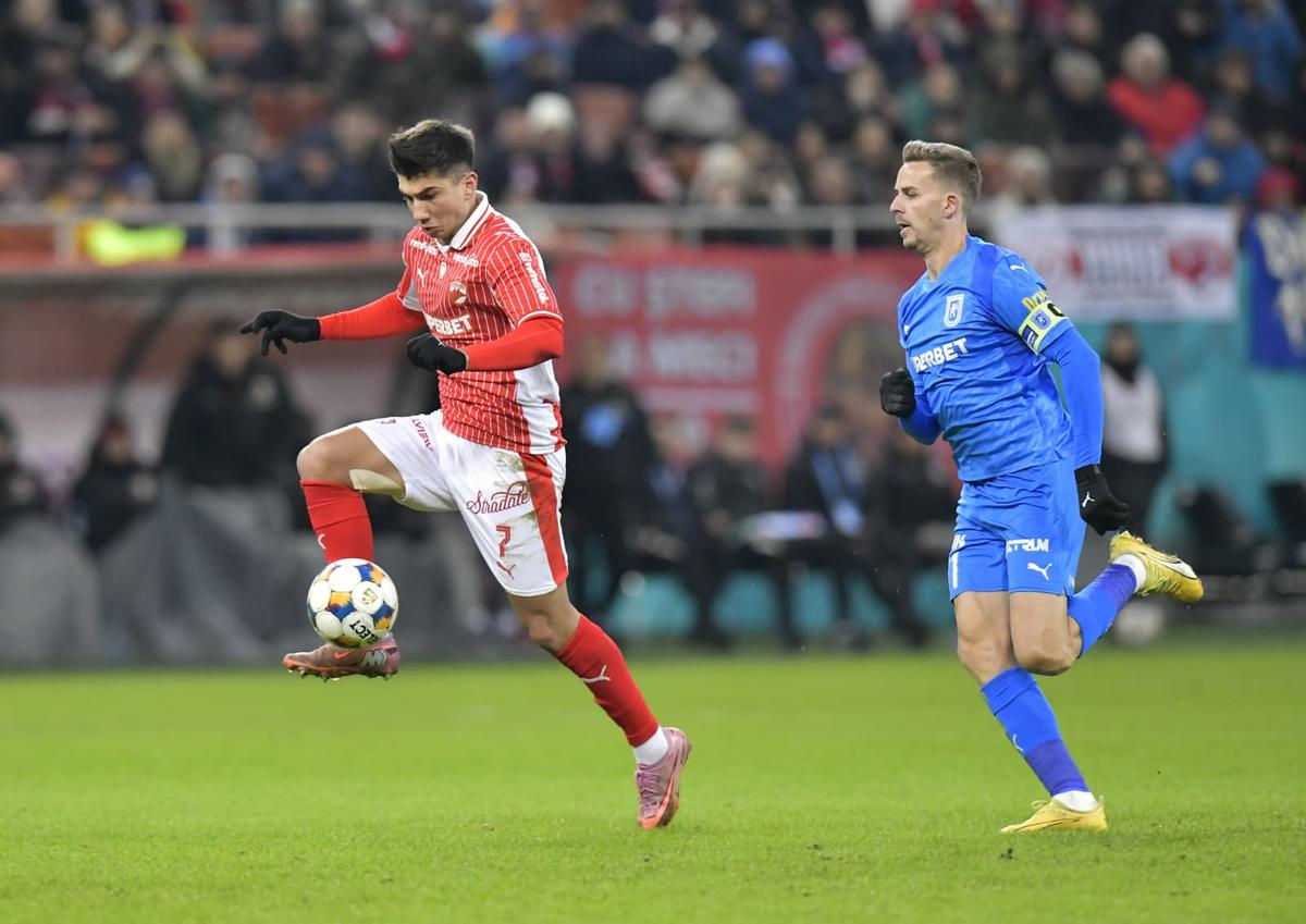 Dinamo și Universitatea Craiova împart punctele în derby, într-un final tensionat » Clasamentul cu 4 etape rămase din sezonul regulat