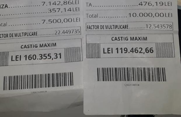 FOTO Un parior din București a dat lovitura vieții! A mizat 3.500 de euro pe 5 meciuri și a câștigat o avere