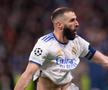 Karim Benzema, 34 de ani, a făcut meciul carierei cu PSG, în „optimile” Ligii Campionilor. A reușit un hat-trick în decurs de 17 minute și a calificat-o pe Real Madrid în sferturile de finală, 3-2 la general.