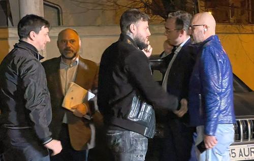 Dan Idita, în stânga, alături de familia Mititelu