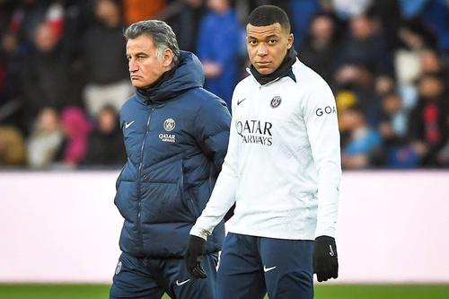 Christophe Galtier, alături de Kylian Mbappe/ foto: Imago Images