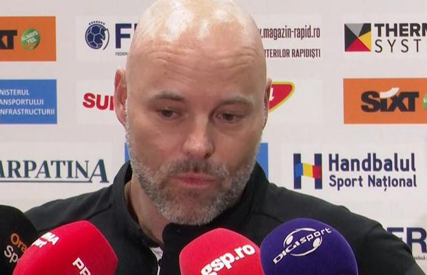 Kim Rasmussen, prima conferință după venirea la Rapid: „Nu pot face revoluție”