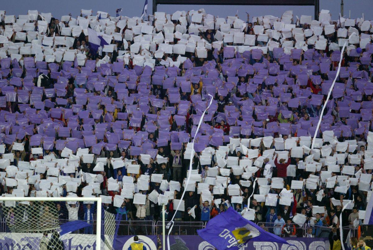 Derby-ul Dinamo - Poli Timișoara, în 30 de imagini incendiare