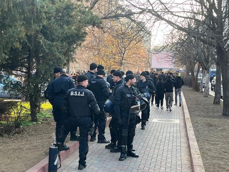 Galeria celor de la FCSB, corteo în drumul spre Arena Națională pentru derby-ul cu Rapid