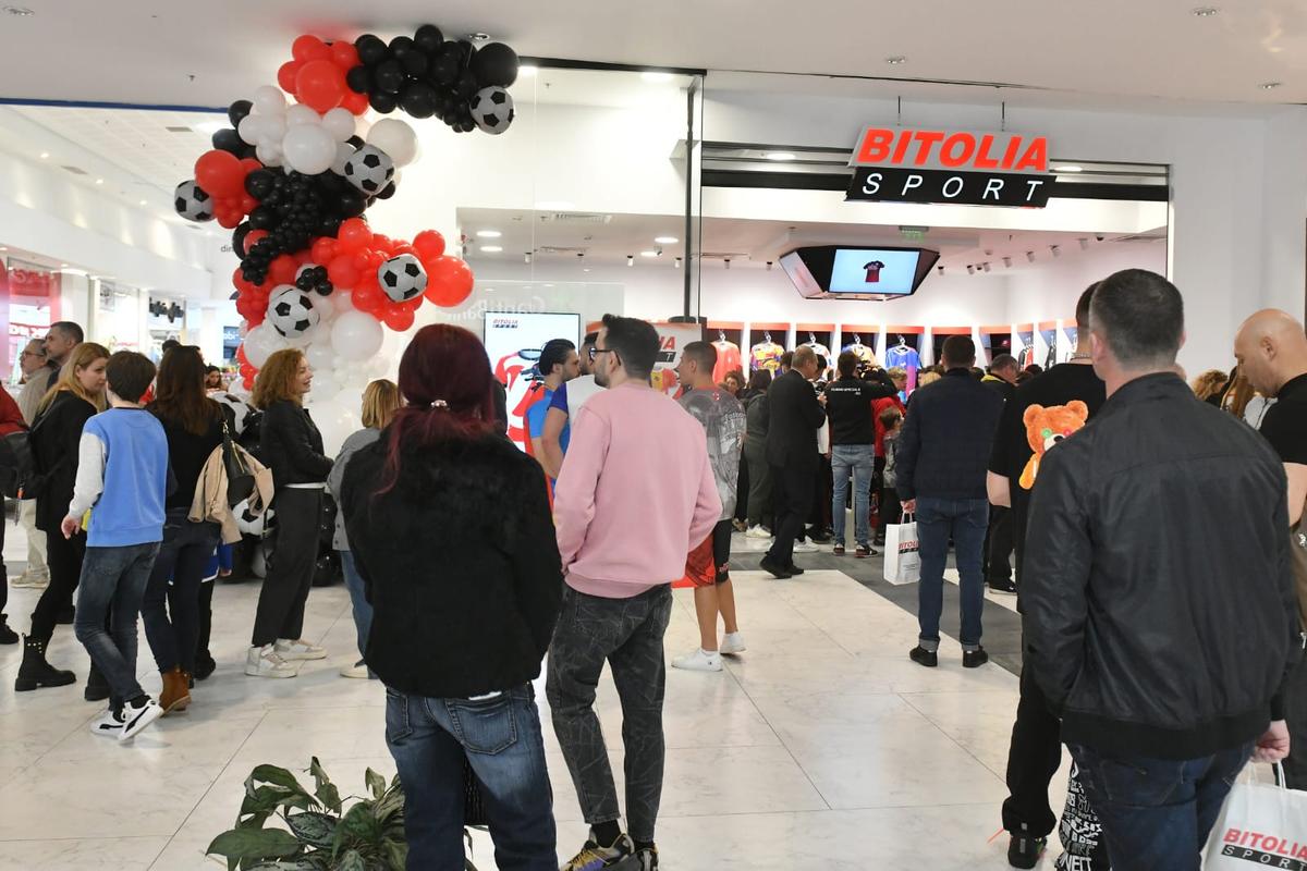 Deschidere magazin Bitolia - Dinamo