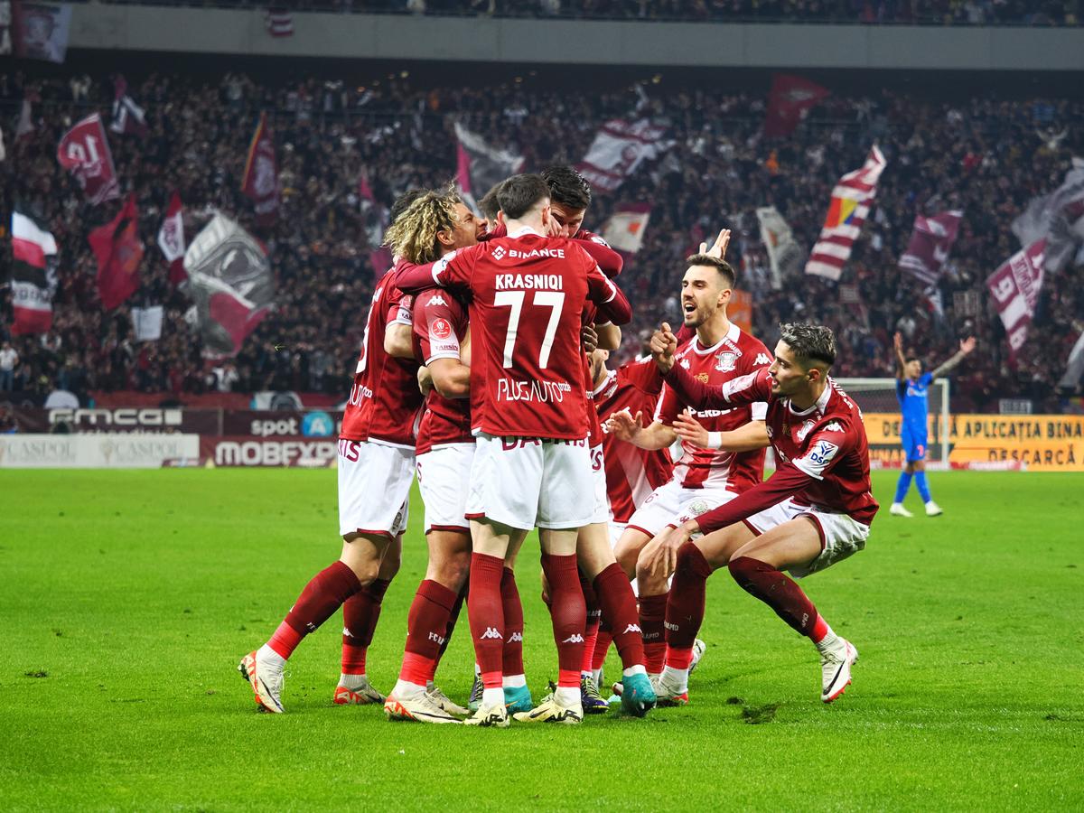 Rapid - FCSB, imagini din meci, 9 martie 2024
