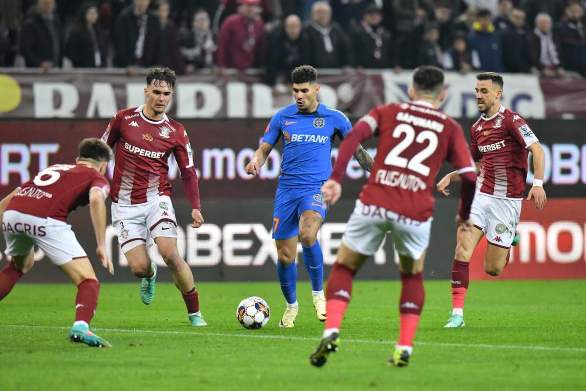 Becali a distrus 5 vedete după Rapid - FCSB: „Coman și Olaru, ZERO. În locul lui Tavi bag un jucător de 16 ani”