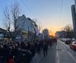 Galeria celor de la FCSB, corteo în drumul spre Arena Națională pentru derby-ul cu Rapid