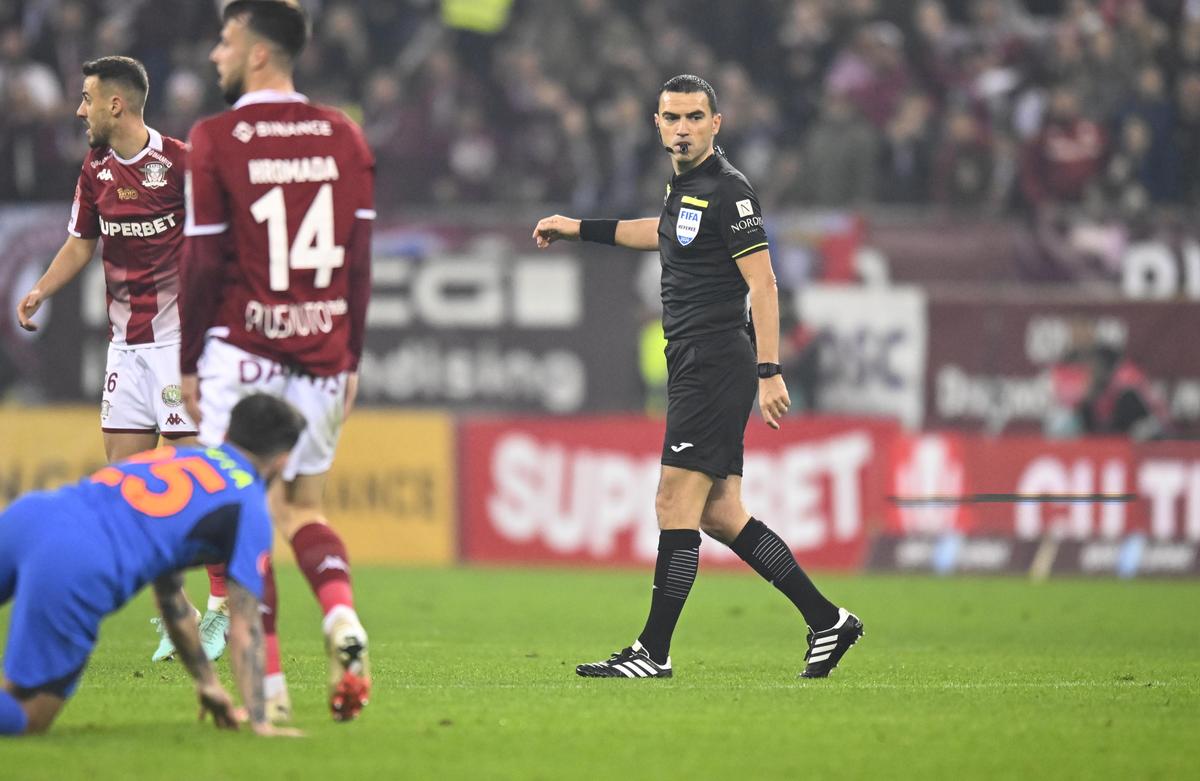„Hai, mă!” » Imagini FABULOASE cu Dan Șucu și Victor Angelescu înainte de Rapid - FCSB 4-0