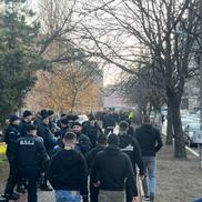 Galeria celor de la FCSB, corteo în drumul spre Arena Națională pentru derby-ul cu Rapid