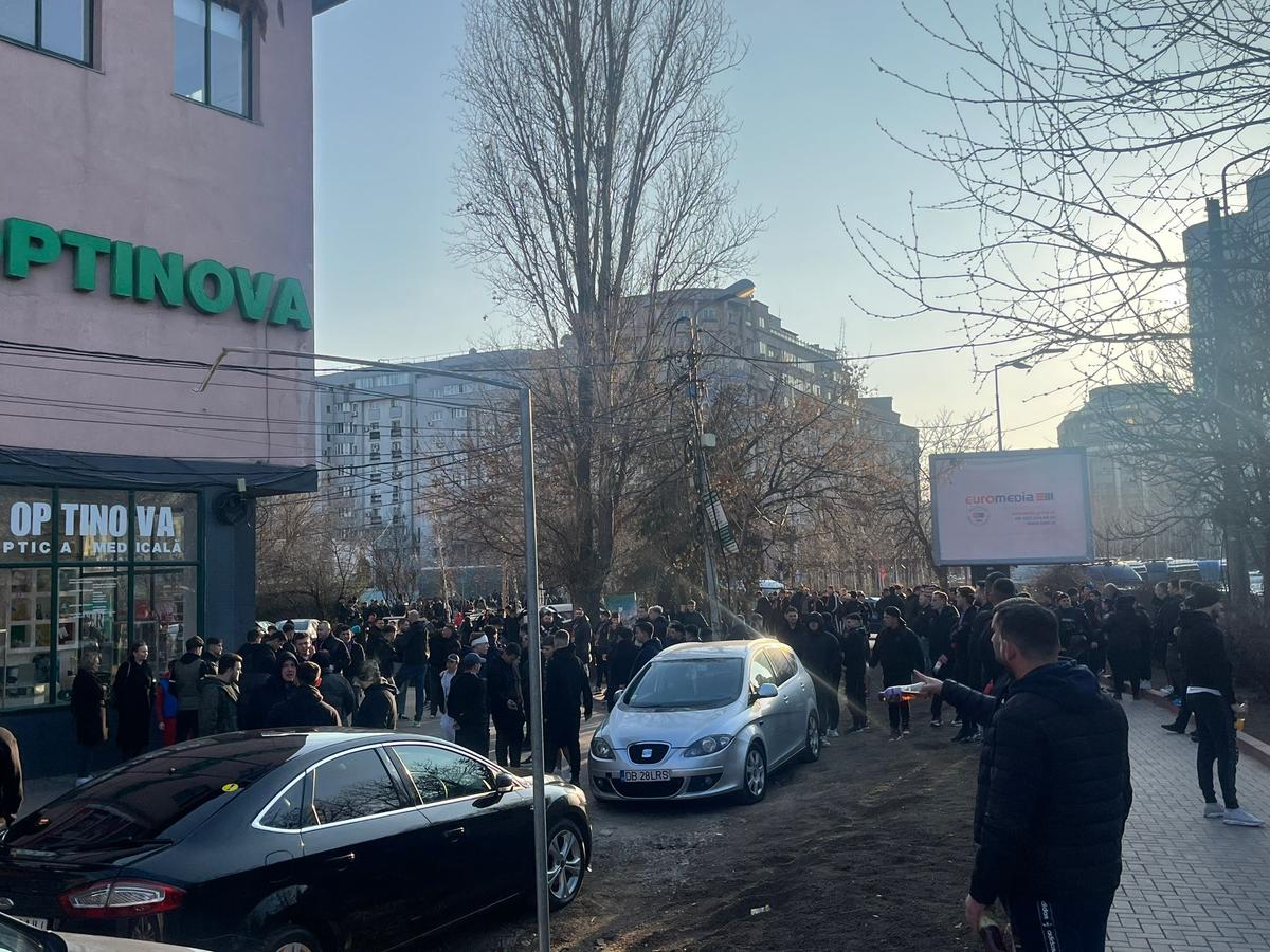 FCSB, cel mai scurt corteo din istorie » Cât a durat drumul organizat către derby-ul cu Rapid