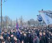 Galeria celor de la FCSB, corteo în drumul spre Arena Națională pentru derby-ul cu Rapid