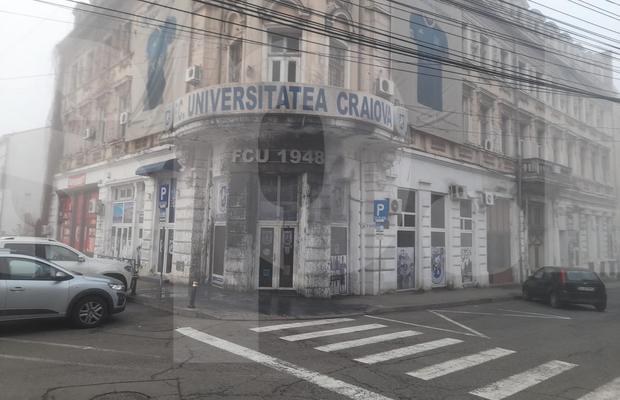 A început scandalul în Craiova, înainte de derby » Sediul FCU, vandalizat în această dimineață! + Reacția CSU Craiova