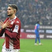 Albion Rrahmani, celebrări la Rapid - FCSB