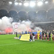 Atmosfera de la Rapid - FCSB