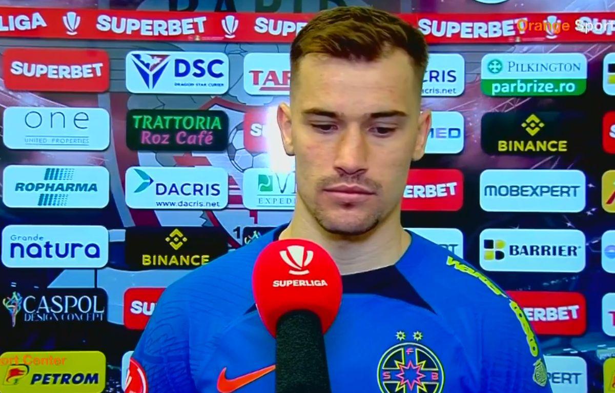 Olaru și-a asumat rolul de lider! A ieșit primul după eșecul cu Rapid: „Din toate punctele de vedere!”