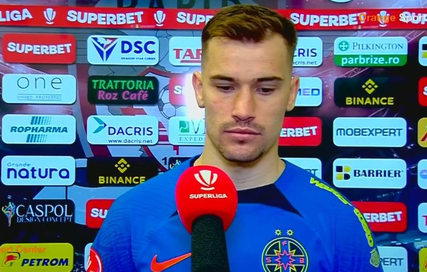 Darius Olaru spune că Rapidul a fost superioară la toate aspectele și nu a găsit explicații pentru prestația mult sub așteptări și sub potențialul echipei.