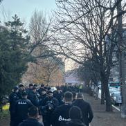 Galeria celor de la FCSB, corteo în drumul spre Arena Națională pentru derby-ul cu Rapid