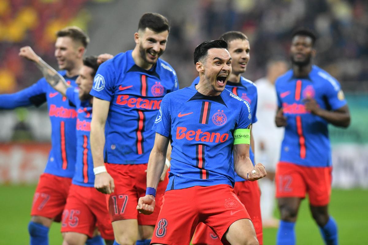 FCSB - Universitatea Craiova, decis de golul fabulos marcat de Șut » Cum arată clasamentul din Superliga
