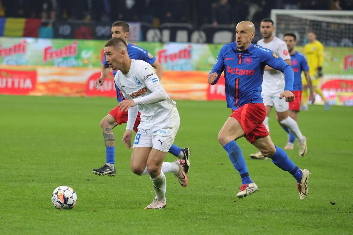 FCSB - Universitatea Craiova, decis de golul fabulos marcat de Șut » Cum arată clasamentul din Superliga