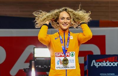 Lieke Klaver și medalia visată: primul titlu individual important din carieră pentru sprintera olandeză la Europenele indoor