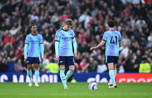 Manchester United - Arsenal 1-1 » „Tunarii” nu au reușit să se impună pe Old Trafford, iar titlul în Anglia pare să fie decis