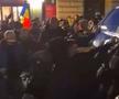 Incidente și violență în stradă după ce candidatura lui Călin Georgescu la președinție a fost invalidată