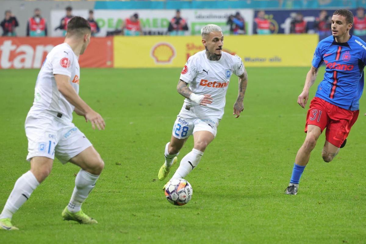 FCSB - Craiova, imagini din repriza a doua