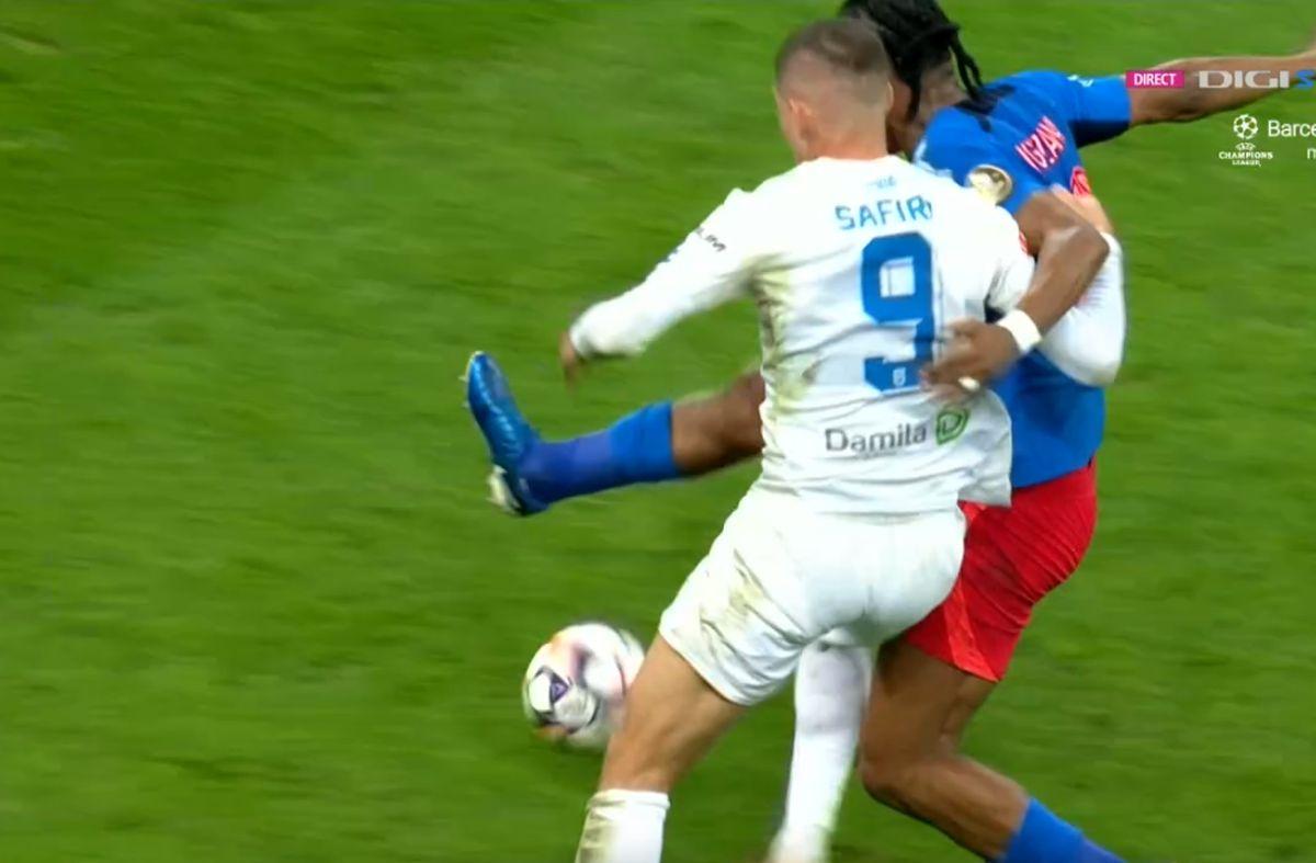 FCSB - Craiova 1-0. Ngezana ar fi trebuit eliminat încă din prima repriză, spre disperarea lui Cârțu » Reacție suburbană a olteanului