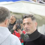 MM Stoica și Mirel Rădoi, înainte de FCSB - Craiova/ foto Ionuț Iordache (GSP)