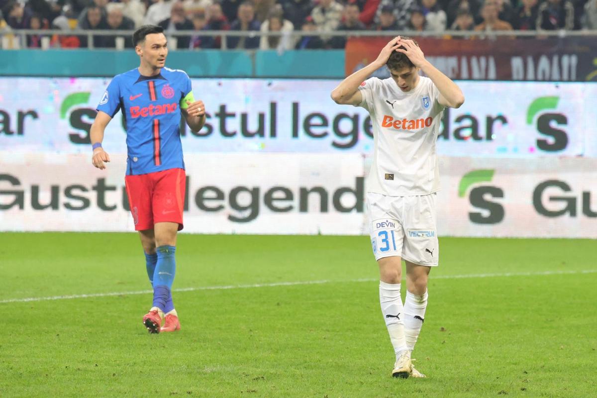 FCSB - Craiova, imagini din repriza a doua