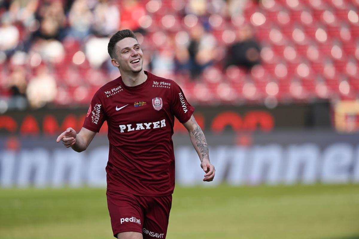 CFR Cluj - Gloria Buzău, imagini din timpul partidei
