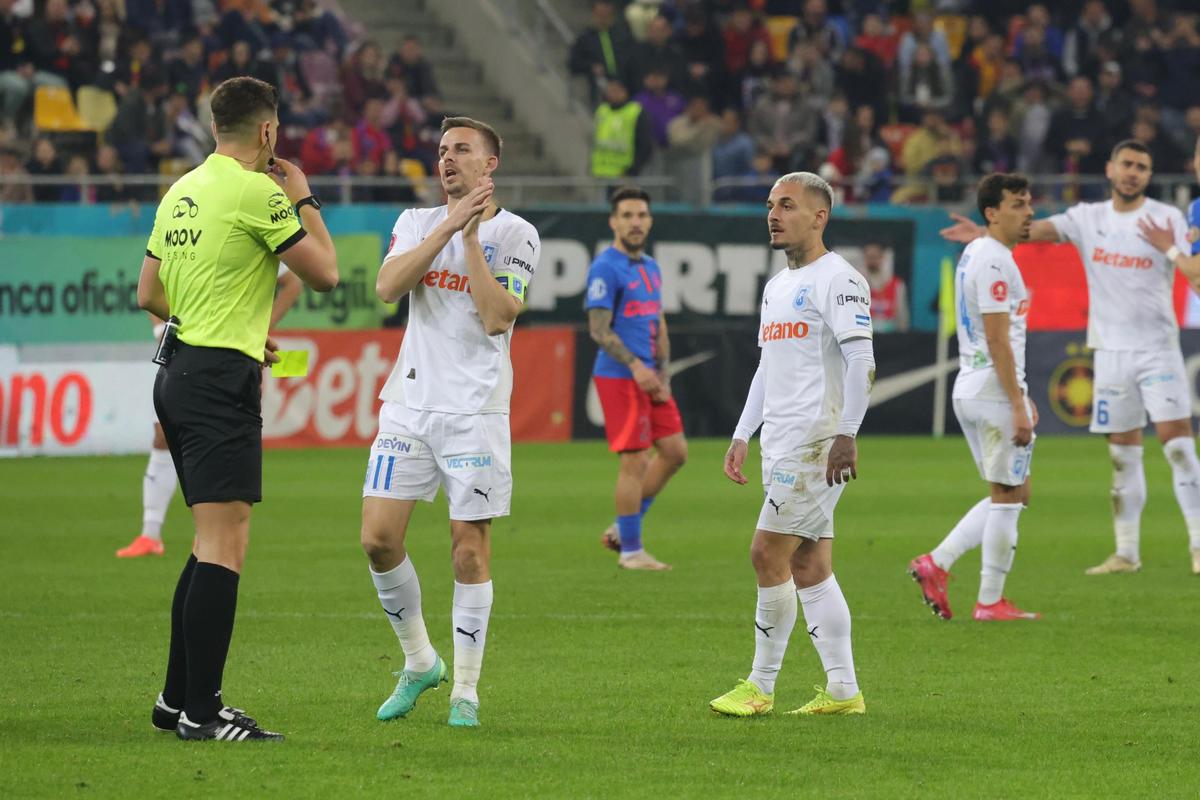 FCSB - Universitatea Craiova, decis de golul fabulos marcat de Șut » Cum arată clasamentul din Superliga