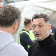 MM Stoica și Mirel Rădoi, înainte de FCSB - Craiova/ foto Ionuț Iordache (GSP)