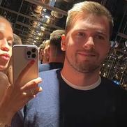 Luka Doncic și Anamaria Goltes. Foto: Instagram