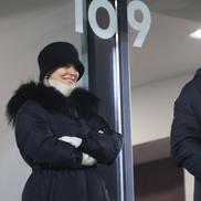 Diana și Dan Șucu, la Rapid - Universitatea Craiova // (FOTO: Ionuț Iordache, GSP)