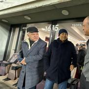 Anghel Iordănescu, Mircea Lucescu și Dan Șucu, la Rapid - Universitatea Craiova // (FOTO: Ionuț Iordache, GSP)