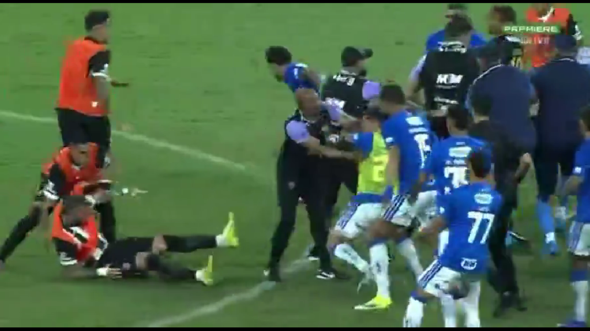 Bătaia din Cruzeiro - Atletico Mineiro