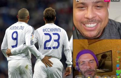 „Galacticii”, din nou împreună » Conversație senzațională între Ronaldo, Beckham, Casillas și Figo