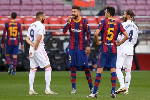 Gerard Pique ar putea juca în Real Madrid - Barcelona // foto: Guliver/gettyimages