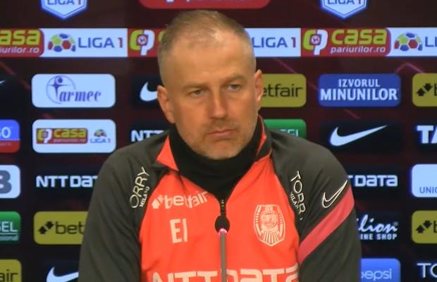 Edi Iordănescu a continuat contrele pe tema arbitrajului: „Domnul Becali a obținut ce și-a dorit! A creat o imagine artificială”