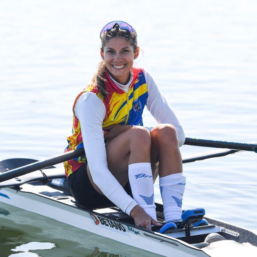 Gianina Beleagă e calificată în finală la simplu, categorie ușoară FOTO FR Canotaj Cinci echipaje în finală și cinci în semifinale după prima zi a Europenelor de canotaj