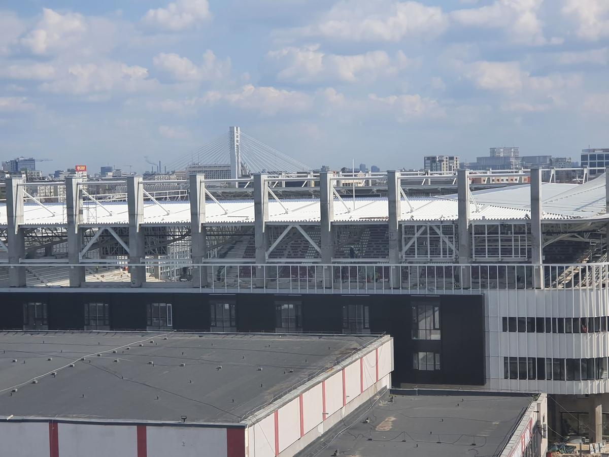 Imagini spectaculoase din exteriorul arenei Rapid! Cum arată șantierul din Giulești