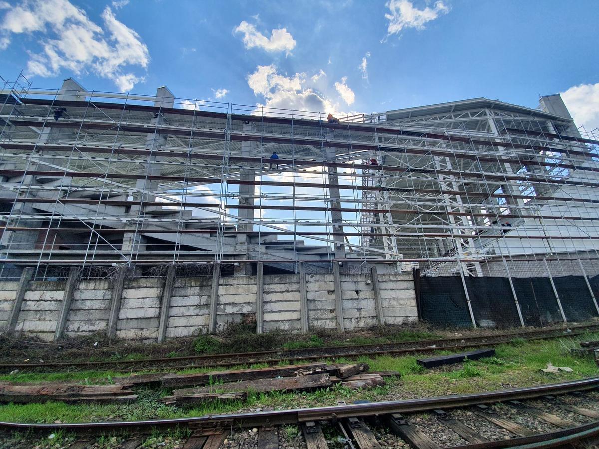 Imagini spectaculoase din exteriorul arenei Rapid! Cum arată șantierul din Giulești