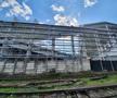 Noua arenă din Giulești, viitoarea casă a Rapidului, se apropie cu pași rapizi de finalizare.